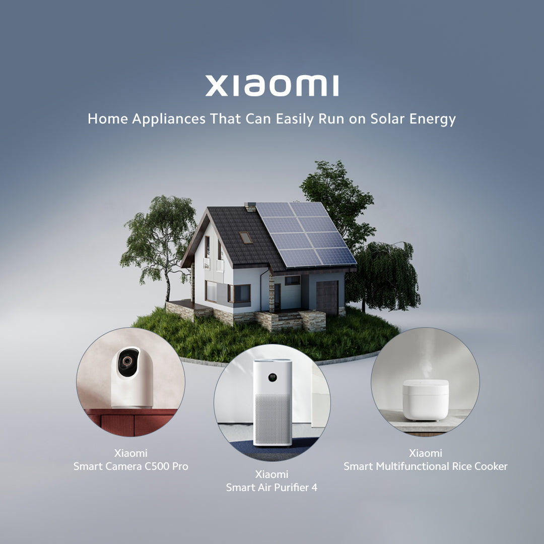 Xiaomi Home Appliances That Can Easily Run on Solar Energy