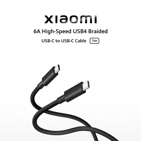 Xiaomi 6A Braided USB-C to USB-C Cable