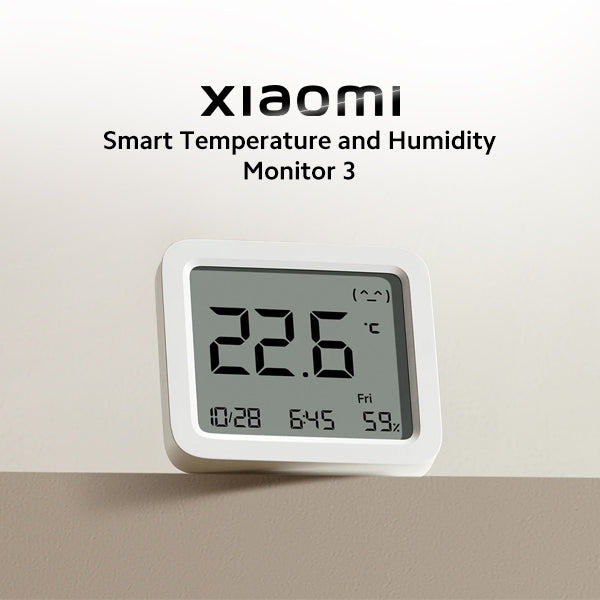 Xiaomi Smart Temperature and Humidity Monitor 3