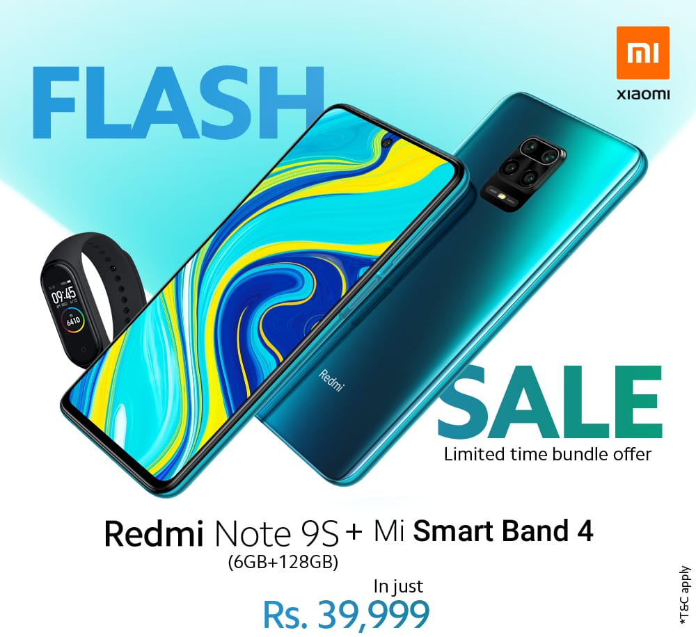 Redmi Note 9S Bundle offer