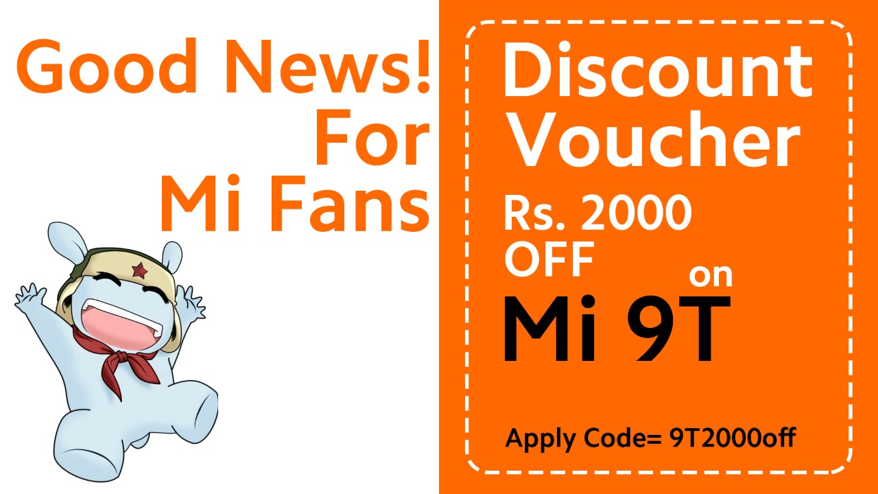 Mi 9T Mi Fans Discount