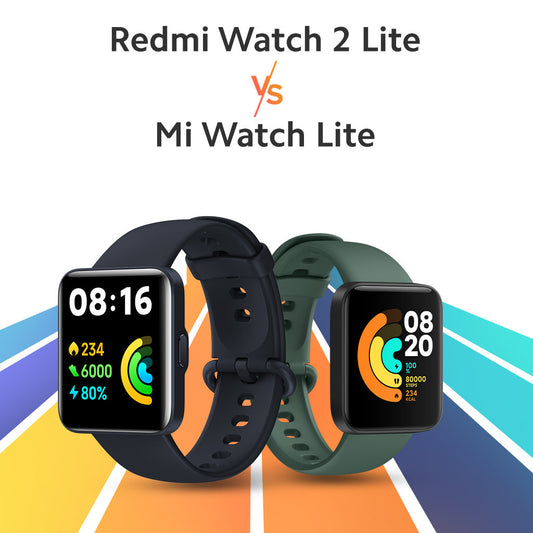 Redmi Watch 2 Lite Vs Mi Watch Lite
