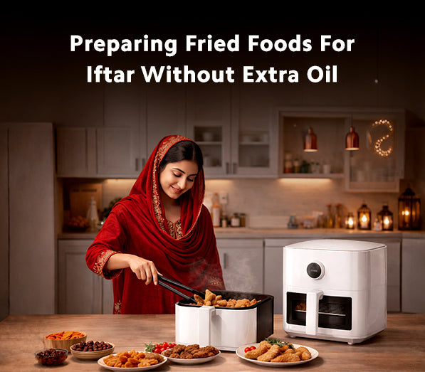 Preparing Fried Foods for Iftar Without Extra Oil