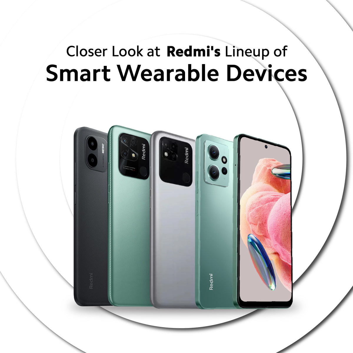 Closer Look at Redmi's Lineup of Smart Wearable Devices – MiStore.pk