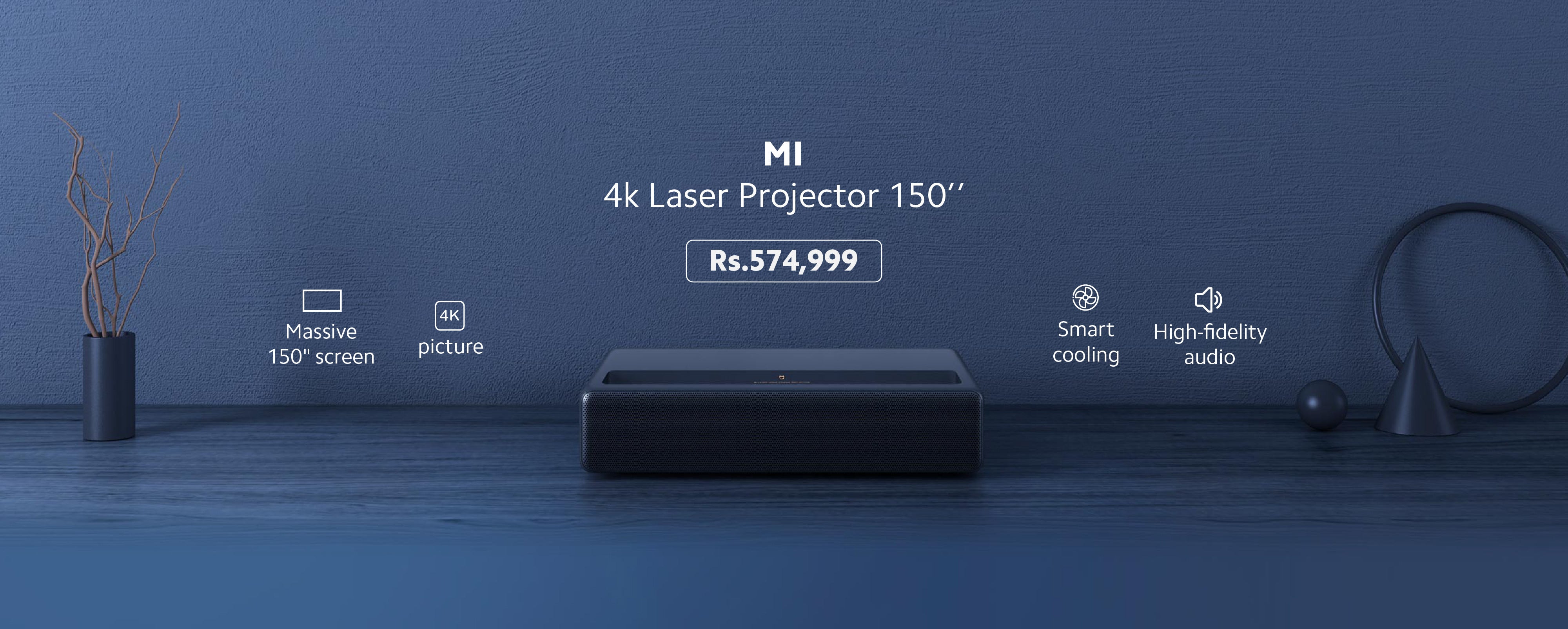 4k laser projector banner