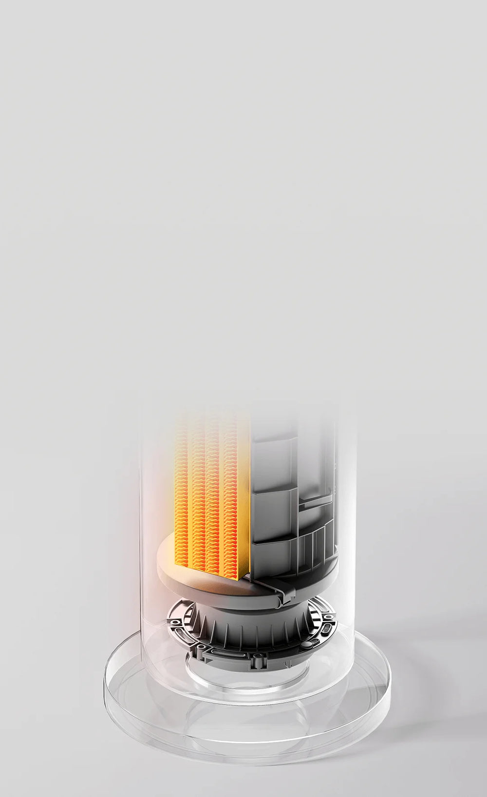 2,000W high power for quick heating