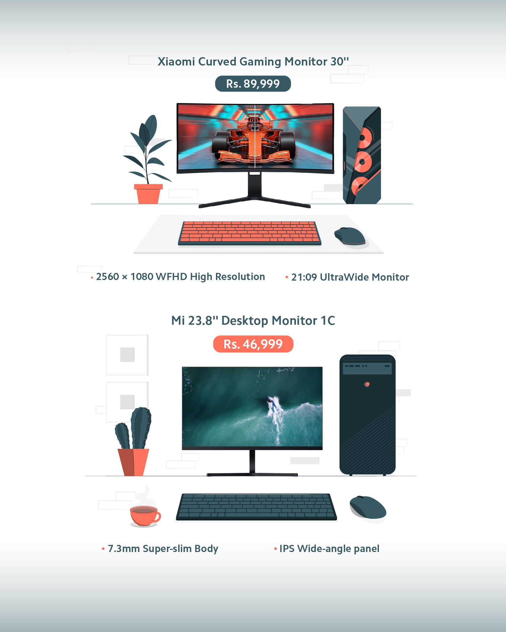 gaming monitors mobile view
