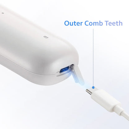outer comb teeth