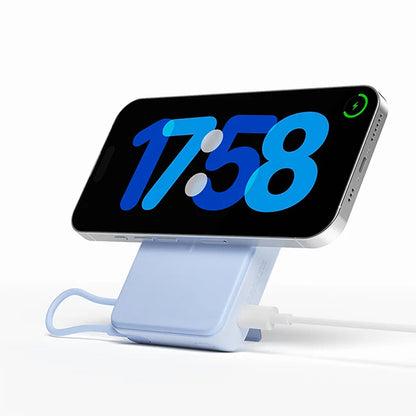 Xiaomi Magnetic Power Bank 10000 with Built-in Stand blue color