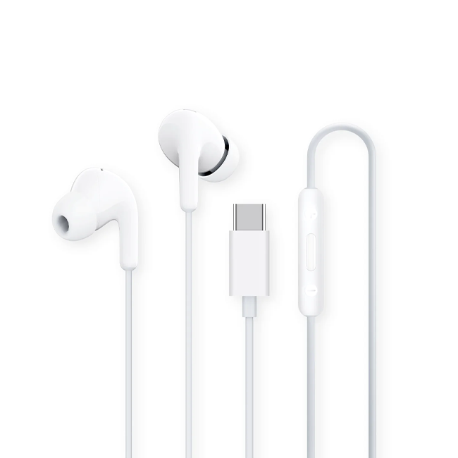 Xiaomi Type-C Earphones white color