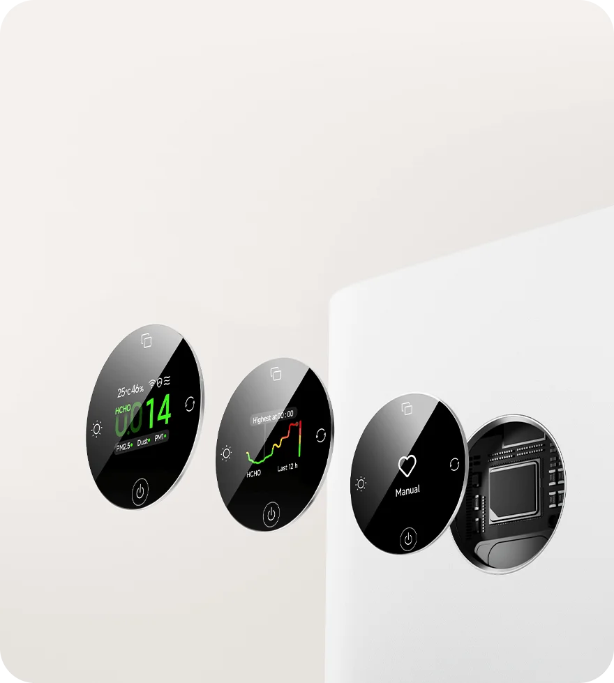Intuitive large LCD display