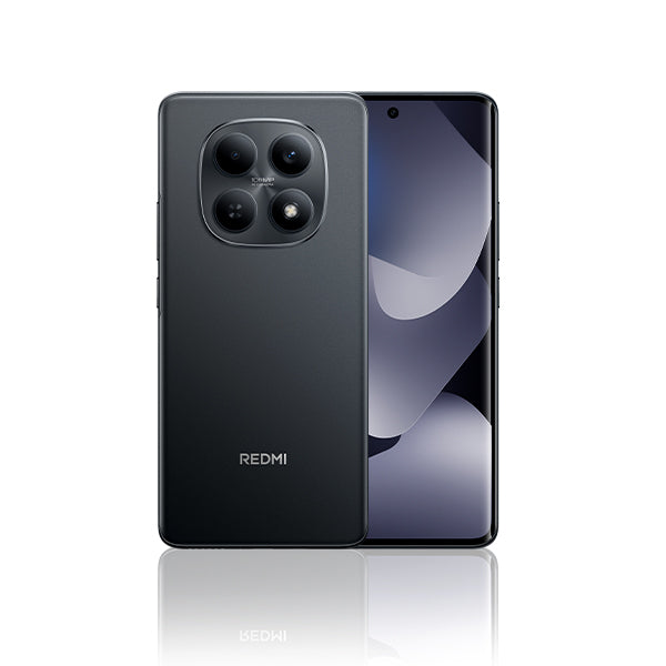 Redmi Note 15 black color smartphone 