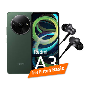 Redmi A3 (4GB-128GB) + Free Piston Basic