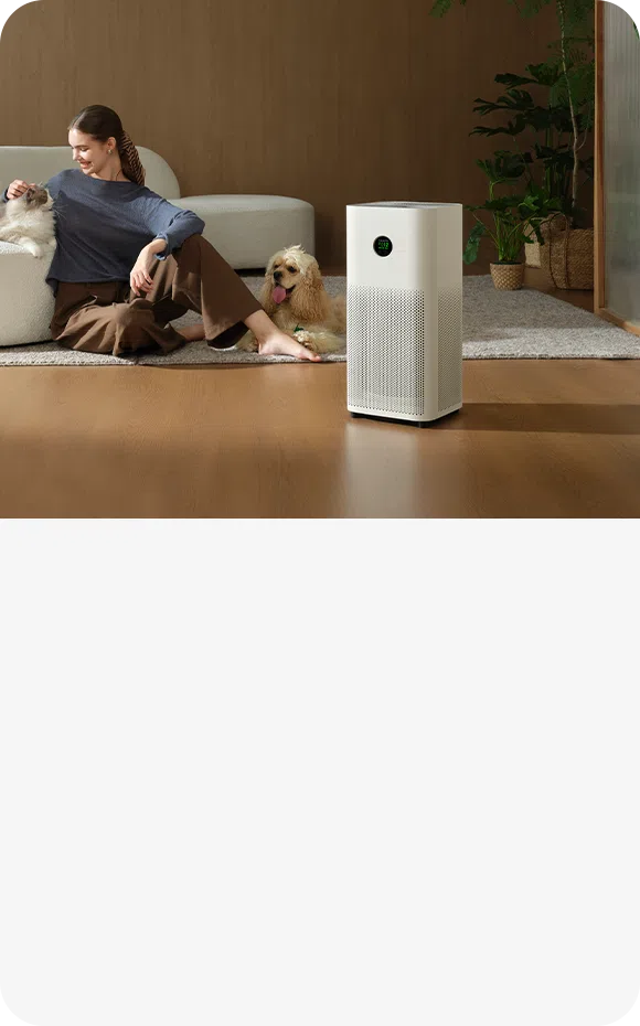 Purifies the whole house in 3.5min