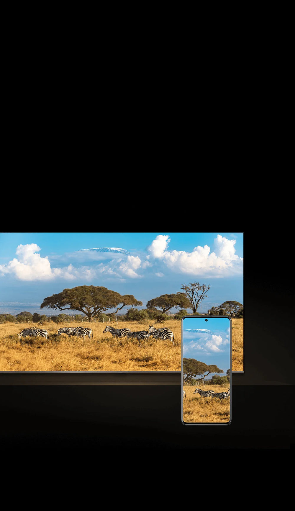 Stream from <br> your phone