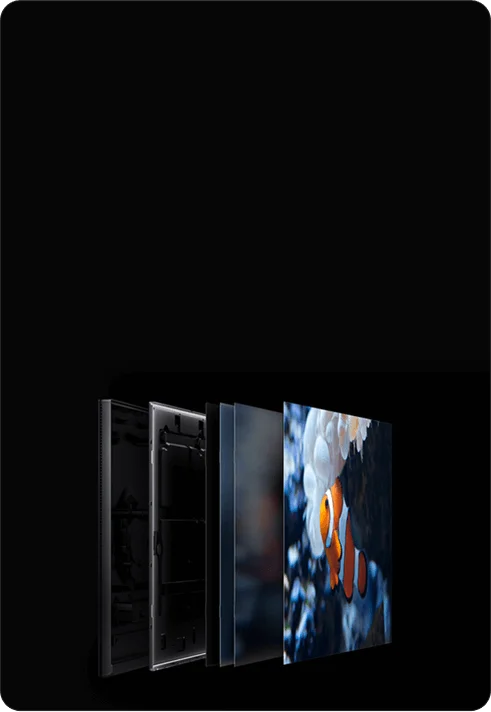 Dual Wide colour gamut coverage