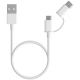 Mi 2-in-1 USB Cable (Micro USB to Type C) 30 cm - MiStore.pk