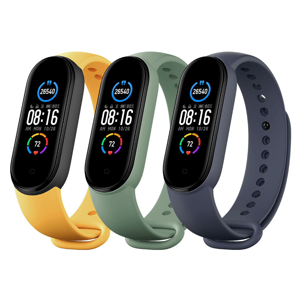 Mi Smart Band 5 Strap (3-Pack) - MiStore.pk